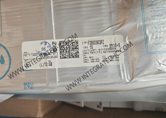 Chip Sirkuit Terpadu F280039CSPZ 384KB Flash Mikrokontroler IC LQFP100