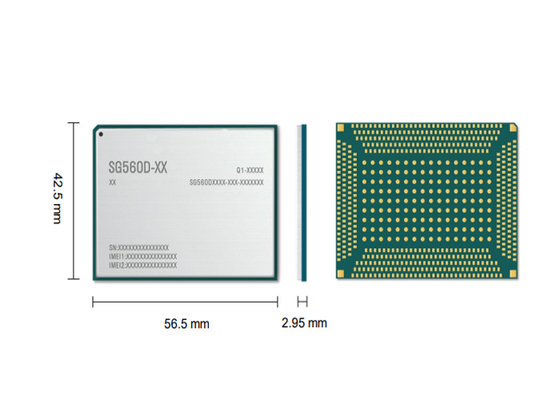 Modul Cerdas 5G NR SG560D LTE Cat 18 Modul Cerdas Mendukung Fungsi Wi-Fi 6E & BT