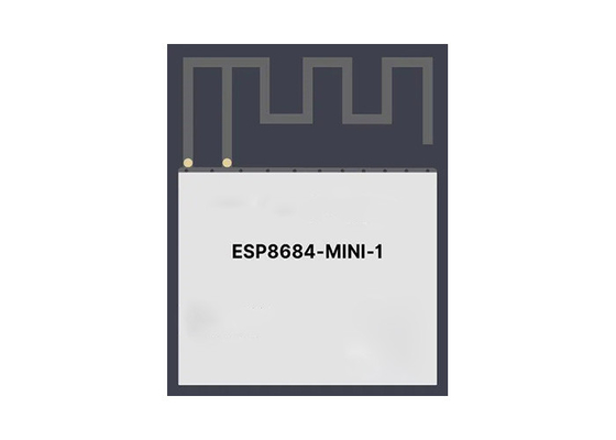 2.4GHz ESP8684-MINI-1 WiFi Bluetooth 5.0 Modul Mikroprosesor Inti Tunggal