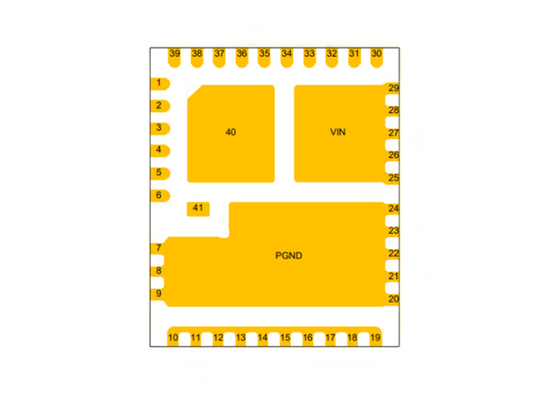 IC Konverter Buck Sinkron 5.5V 60A 1.25MHz CSD95481RWJ Arus Tinggi