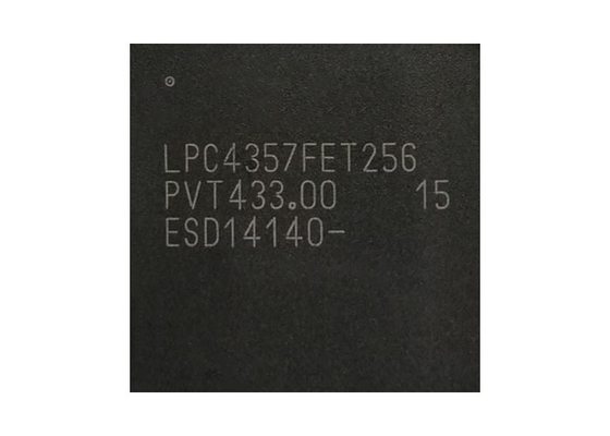 204MHz LPC4357FET256 Dual Core 32Bit IC Mikrokontroler LBGA256 Hingga 1 MB Flash