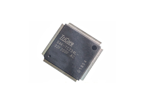 Chip Sirkuit Terpadu SAK-TC234L-32F200F AC 200 MHz 32-bit TriCore CPU Mikrokontroler IC