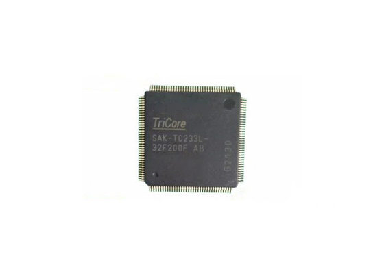 Paket SAK-TC233L-32F200F AB 200 MHz 2 MB Flash Mikrokontroler IC TQFP-100