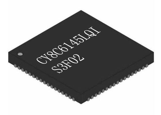 Daya Rendah CY8C6145LQI-S3F02 32Bit Subsistem CPU VFQFN68 ARM Cortex M4F 150MHz