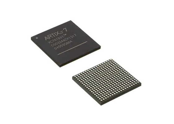 Chip Sirkuit Terpadu XC7A100T-2CSG324I Artix 7 FPGA IC CSPBGA324 Surface Mount