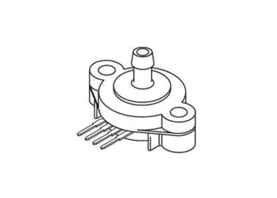 Sensor Tekanan Berduri Radial Tunggal MPX5700GS 6-SIP Modul Chip Sirkuit Terpadu
