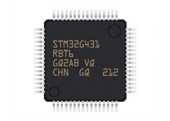 MCU ARM Cortex-M4F STM32G431RBT6 dengan Kecepatan 170MHz Memori Flash 128KB dan Single-Core 32-Bit dalam Paket LQFP64