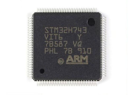 Mikrokontroler STM32H743VIT6 MCU dengan ARM Cortex M7 480MHz, RAM 1M x 8, dan 168 Port I/O