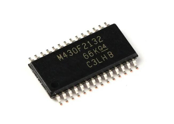 16MHz MSP430F2132IPW 16BIT MIXED SIGNAL Mikrokontroler IC 28TSSOP Pemasangan Permukaan
