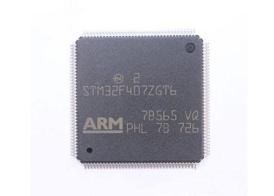 1MB FLASH Chip Sirkuit Terpadu STM32F407ZGT6 32-Bit Mikrokontroler Inti Tunggal
