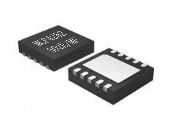 Chip Sirkuit Terpadu MCP4252-502E/MF IC Memori Volatile DFN10 SPI Digital POT