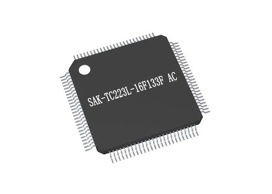 Chip Sirkuit Terpadu SAK-TC223L-16F133F AC Single-Core Surface Mount Mikrokontroler