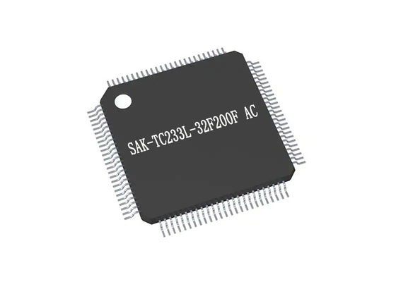 Chip Sirkuit Terpadu SAK-TC233L-32F200F AC Mikrokontroler Paket TQFP-100