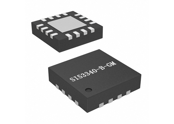 Chip IC SI53340-B-GM 1.25GHz Clock Fanout Buffer Multiplexer IC 16-VFQFN