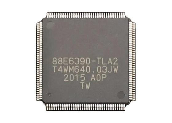 Chip Sirkuit Terpadu 88E6390-A0-TLA2C000 Gigabit Ethernet Transceiver IC TQFP144