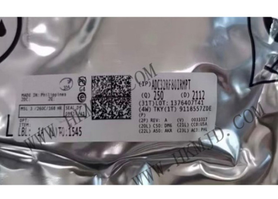 Chip IC ADC32RF80IRMPT Penerima Telekomunikasi 3-Saluran Ganda dan Perangkat Umpan Balik