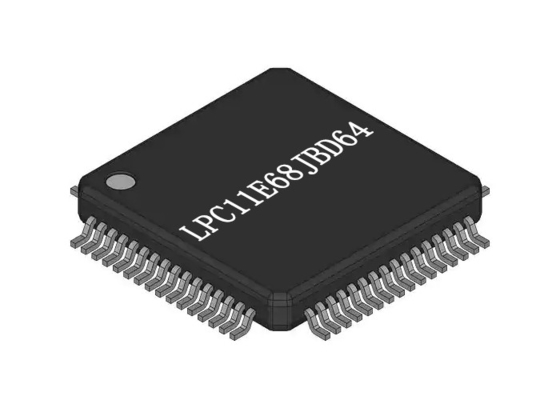 Sirkuit Terpadu Elektronik Single-Core 50MHz 256KB LPC11E68JBD64 IC Mikrokontroler