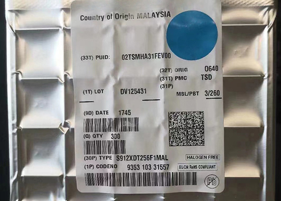 Chip Mikrokontroler S912XDT256F1MAL LQFP112 256KB Flash IC Mikrokontroler 80MHz