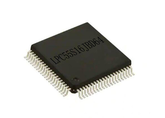 Chip Sirkuit Terpadu LPC55S16JBD64 Mikrokontroler IC HTQFP64 Chip IC 150MHz