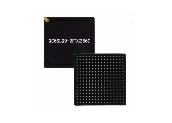 Field Programmable Gate Array XC6SLX9-2FTG256C 1080MHz Flip-Chip Kinerja Tinggi