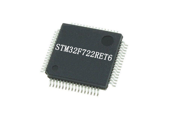 Chip IC STM32F722RET6 ARM Cortex-M7 Mikrokontroler Paket IC 64-LQFP