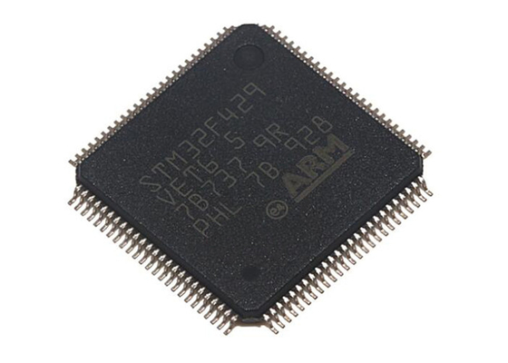 IC Terintegrasi 180MHz STM32F429VET6 Chip Mikrokontroler LQFP100 Chip Sirkuit Terpadu