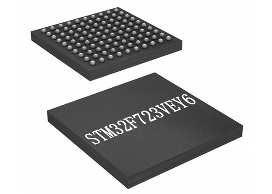 IC Arm Terintegrasi Cortex-M7 MCU 512Kbytes Flash STM32F723VEY6 100-UFBGA