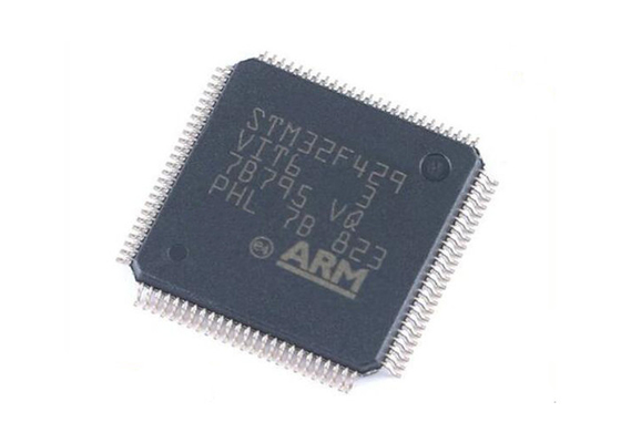 STM32F429VIT6 IC Terintegrasi 32Bit IC Mikrokontroler Inti Tunggal 100LQFP