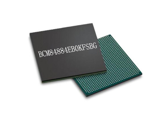 Quad Port BCM84884EB0KFSBG Ethernet CMOS Transceiver Paket BGA Chip Sirkuit Terpadu