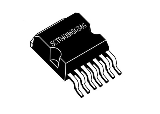 Chip Sirkuit Terpadu SIC SCT040H65G3AG SiC MOSFET H²PAK-7 Transistor Celah Pita Lebar