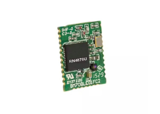 BT IC RN4870U-V/RM118 BT 5.0 Modul Transceiver Antena 2.4GHz Tidak Termasuk