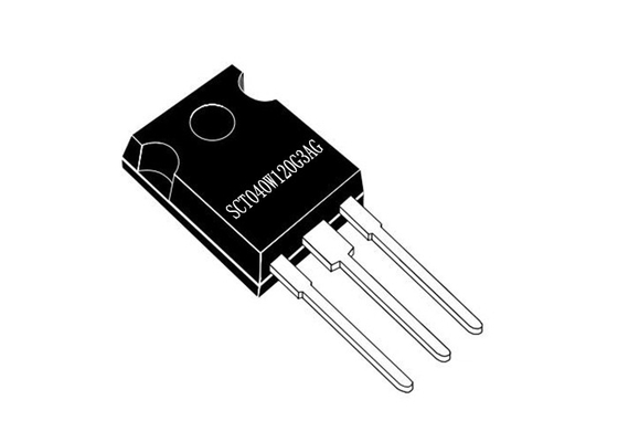 Chip Sirkuit Terpadu SIC SCT040W120G3AG Silicon Carbide HiP247 Transistor Celah Pita Lebar