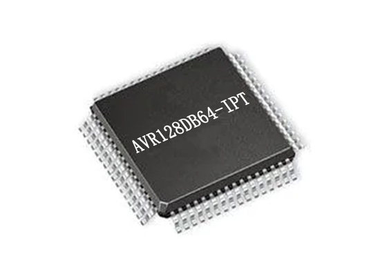 128KB FLASH AVR128DB64-I/PT Mikrokontroler Daya Rendah Fleksibel IC 64-TQFP