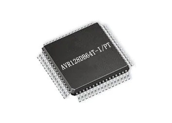 Mikrokontroler Kinerja Tinggi MCU AVR128DB64T-I/PT 8-Bit 24MHz 64-TQFP
