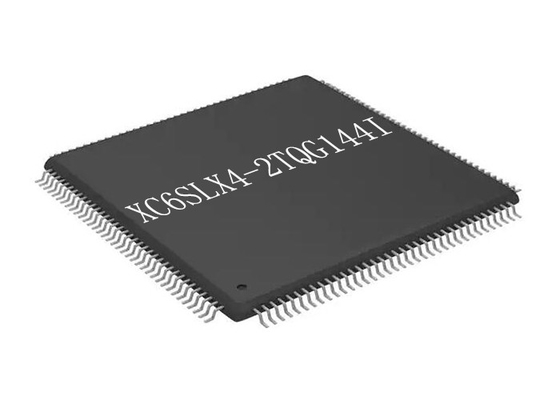 Array Gerbang yang Dapat Diprogram Lapangan XC6SLX4-2TQG144I Chip IC Spartan 6 LX FPGA 144TQFP