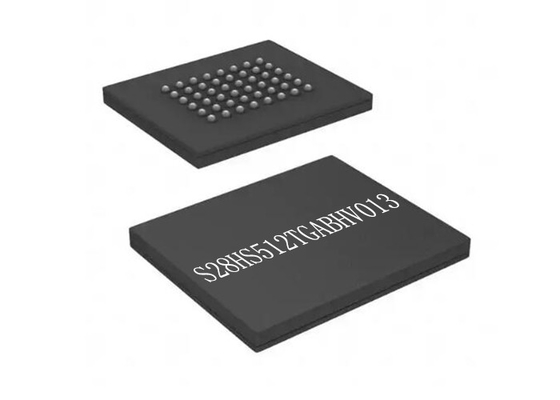 Kecepatan Tinggi CMOS S28HS512TGABHV013 FLASH NOR IC Memori 24FBGA Chip Sirkuit Terpadu