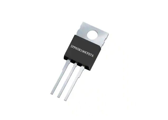 N Channel IPP65R190CFD7A Transistor MOSFET FET Tunggal TO-220-3 Chip Sirkuit Terpadu