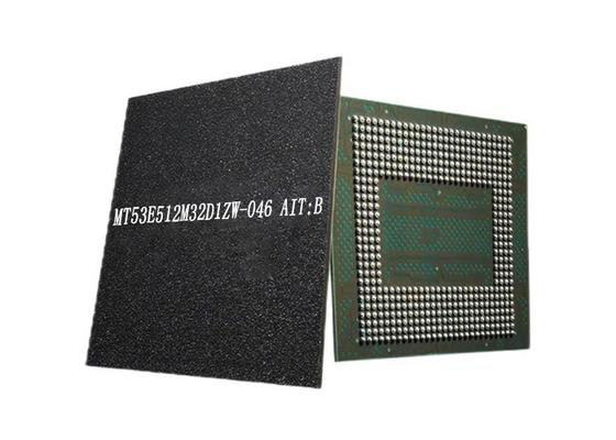 Memori IC Chip MT53E512M32D1ZW-046 AIT:B 200-TFBGA Surface Mount