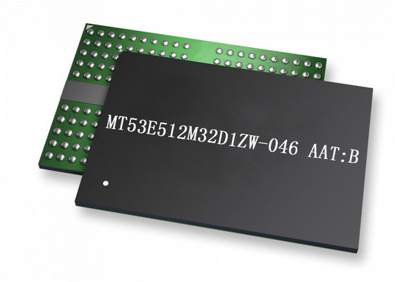 Chip IC MT53E512M32D1ZW-046 AAT:B 16Gbit SDRAM-Mobile LPDDR4X IC Memori