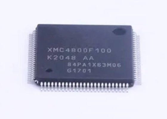 Kinerja Tinggi XMC4800-F100K2048 AA Mikrokontroler MCU 100LQFP 32Bit Inti Prosesor