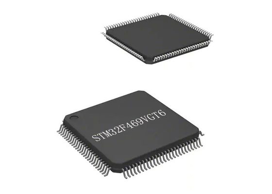 ARM Cortex-M4 1MB Tertanam Mikrokontroler IC STM32F469VGT6 Surface Mount