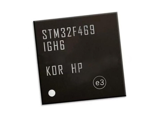 Mikrokontroler MCU STM32F469IGH6 32Bit Chip Mikrokontroler 201UFBGA Pemasangan Permukaan
