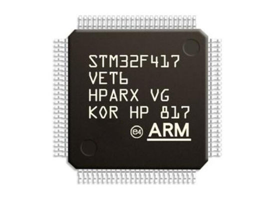 Single Core STM32F417VET6 Mikrokontroler MCU 100LQFP ARM Cortex-M4 512KB Flash