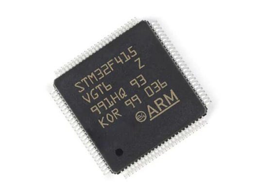 Arm Cortex-M4 STM32F415VGT6 Mikrokontroler MCU 100LQFP Kinerja Tinggi 168MHz
