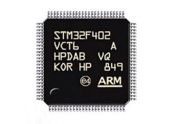 Mikrokontroler MCU STM32F402VCT6 Chip Mikrokontroler LQFP100 Kinerja Tinggi