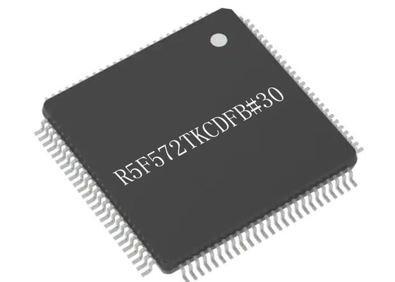 Paket 144-LQFP Surface Mount R5F572TKCDFB#30 IC Mikrokontroler 32-Bit