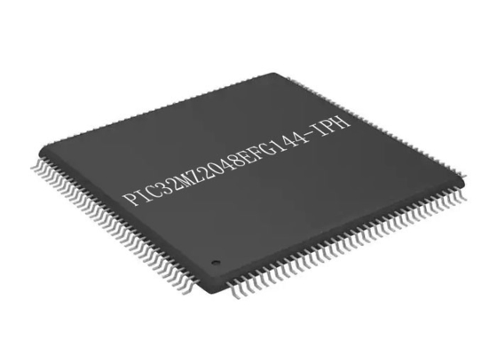 Mikrokontroler MCU PIC32MZ2048EFG144-I/PH 200MHz Mikrokontroler Inti Tunggal