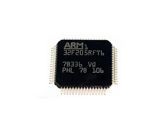 Surface Mount STM32F205RFT6 120MHz 768KB IC Mikrokontroler Tertanam ARM