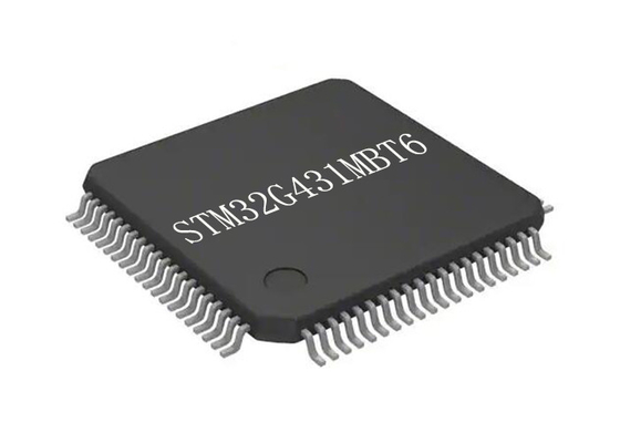Single Core STM32G431MBT6 Mikrokontroler MCU 80LQFP Kinerja Tinggi 170MHz