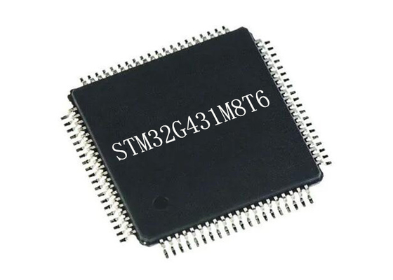 Mikrokontroler MCU STM32G431M8T6 32Bit Mikrokontroler IC 80LQFP Kinerja Tinggi